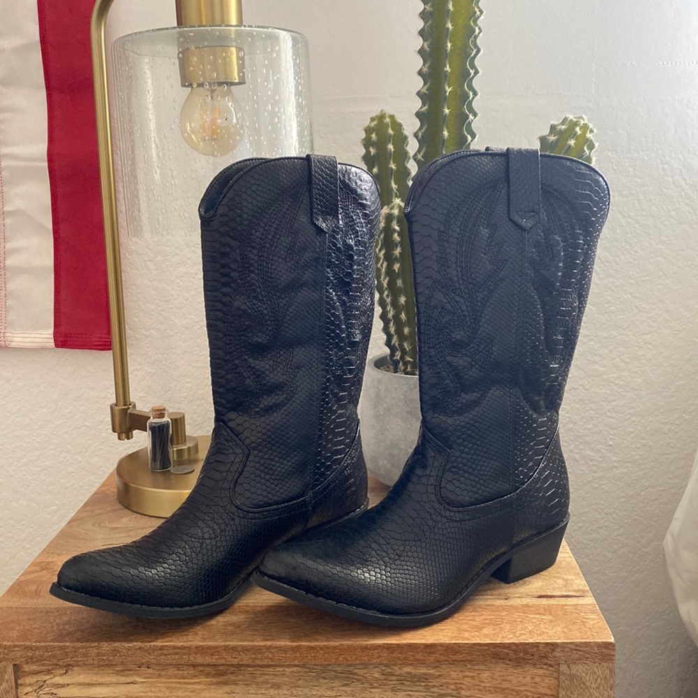 Cowboy boots!
